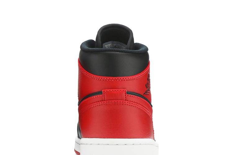 Jordan 1 Mid university red - womens 7.5 - custom order - invoice 1 of – B  Street Shoes