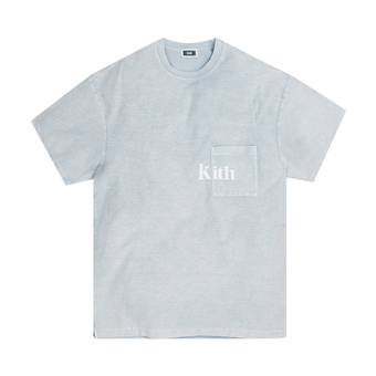 Buy Kith Quinn Tee 'Light Indigo' - KH3833 109 | GOAT