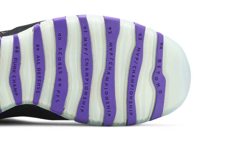 Nike Air Jordan 10 Retro'Paris' BG Black Fierce Purple-Black 310806-018, BUY Air Jordan 1 Elevate Low WMNS Panda