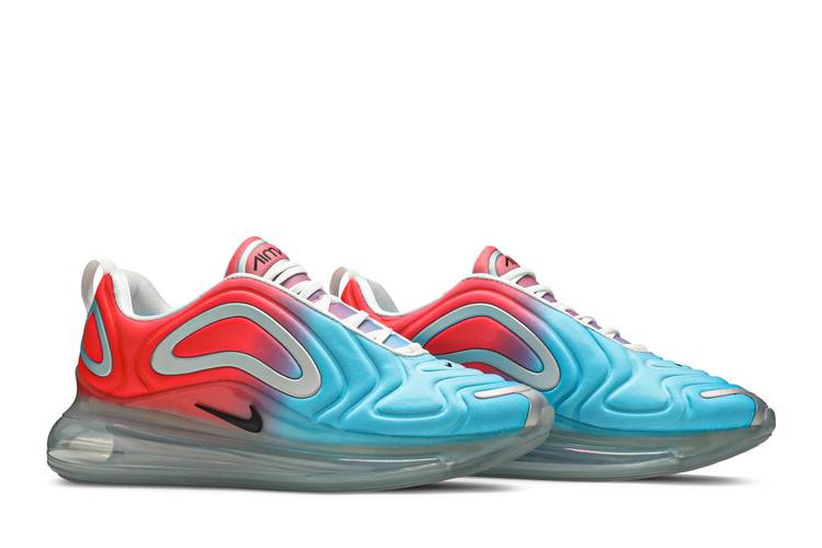 Nike Air Max 720 Pink Sea Women's Shoes Lava Glow-Black-Blue