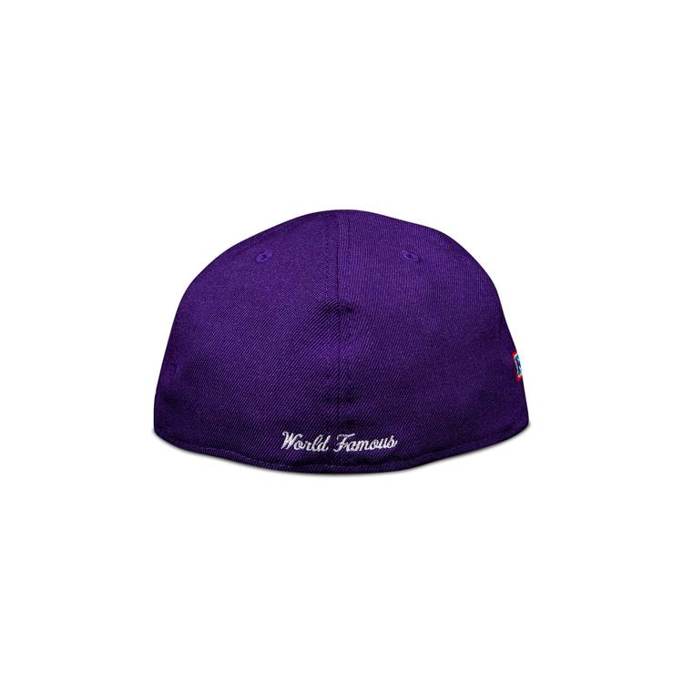 Supreme World Famous Box Logo New Era 'Purple'