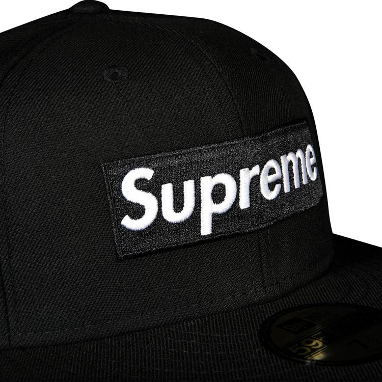 Supreme World Famous Box Logo New Era 'Black' | GOAT