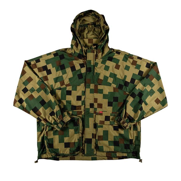 Supreme Technical Field Jacket 'Olive Digi Camo' | GOAT