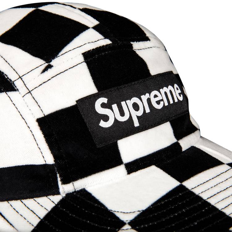 Checkerboard Bouclé Camp Cap - spring summer 2019 - Supreme