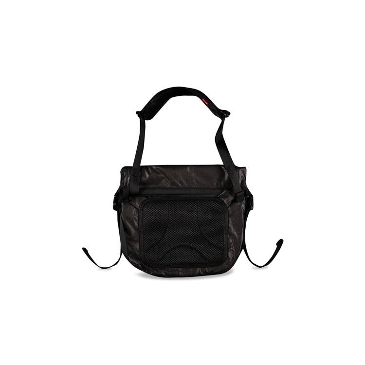 Supreme Shoulder Bag Black 3M Reflective Waterproof FW18 Box Logo  *NEW*unopened*