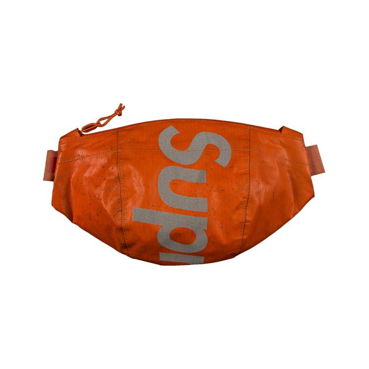 Supreme Waterproof Reflective Speckled Waist Bag 'Orange' | GOAT