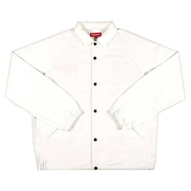 Buy Supreme x ANTIHERO Snap Front Twill Jacket 'White 