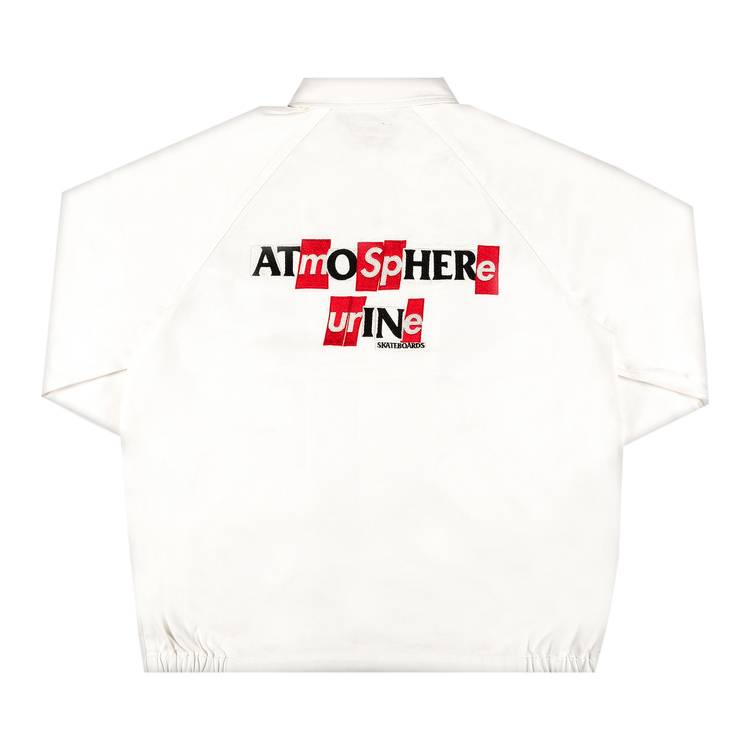 Buy Supreme x ANTIHERO Snap Front Twill Jacket 'White' - FW20J92