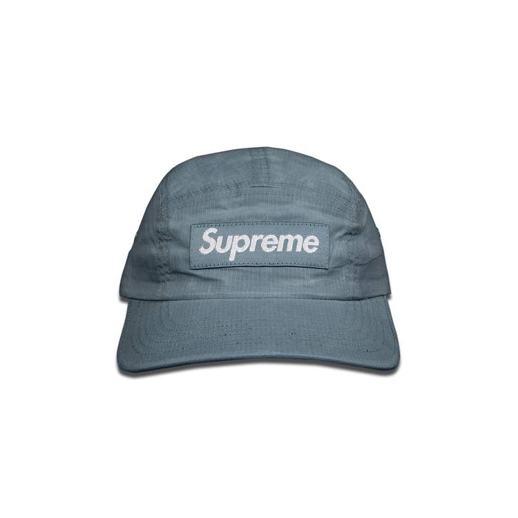 Buy Supreme Dry Wax Cotton Camp Cap 'Bright Slate' - FW20H38