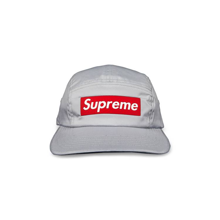 Supreme Inset Logo Camp Cap 'Grey'