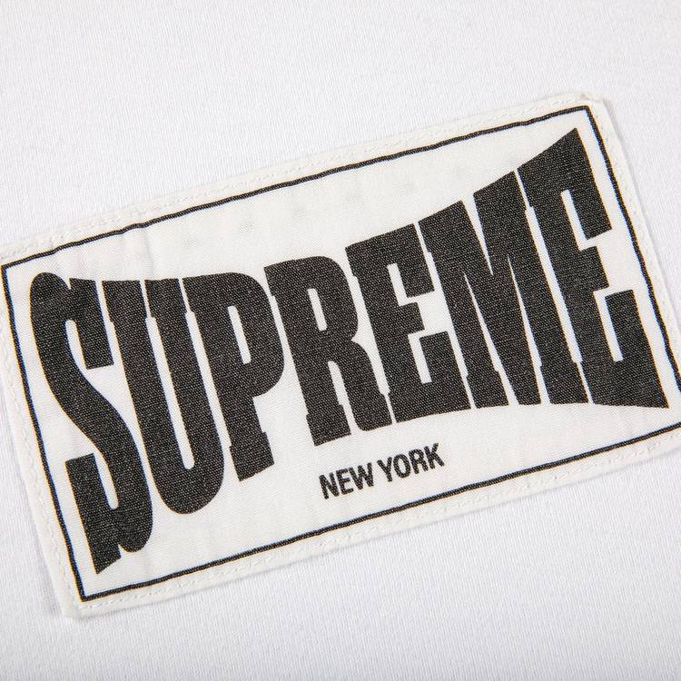 Supreme Woven Label L/S Top Black Men's - FW20 - US