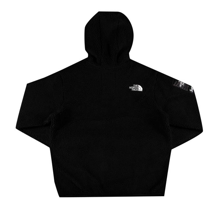 Supreme TNF S Logo Hooded Fleece Black L