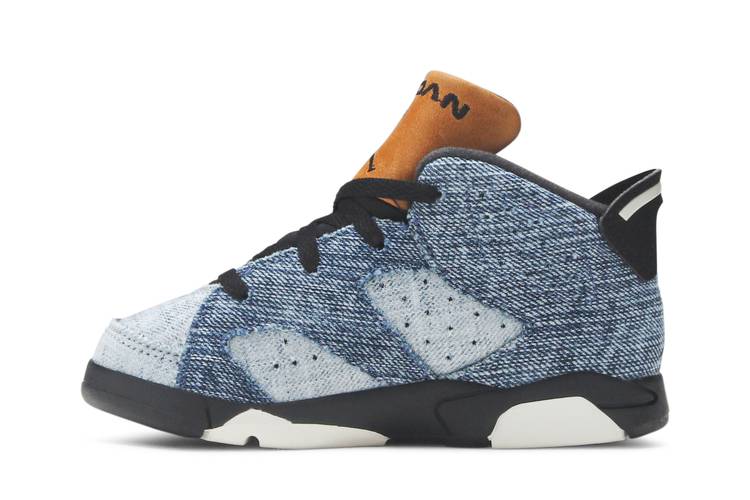 Air Jordan 6 Retro TD 'Washed Denim'