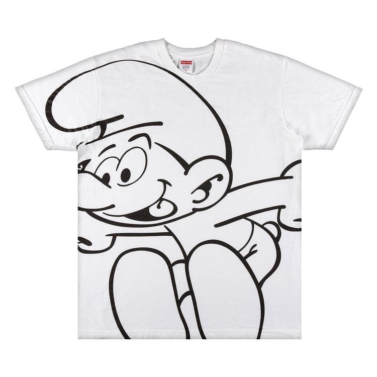 Supreme x Smurfs Tee 'White'