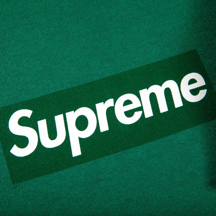 Supreme Box Logo Long-Sleeve Tee 'Light Pine'