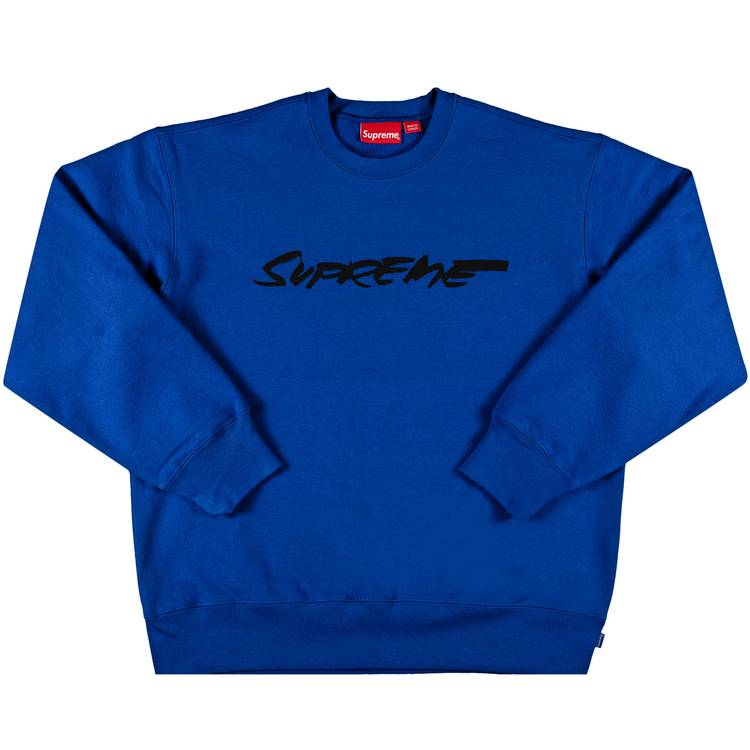 Buy Supreme Futura Logo Crewneck 'Royal' - FW20SW90 ROYAL