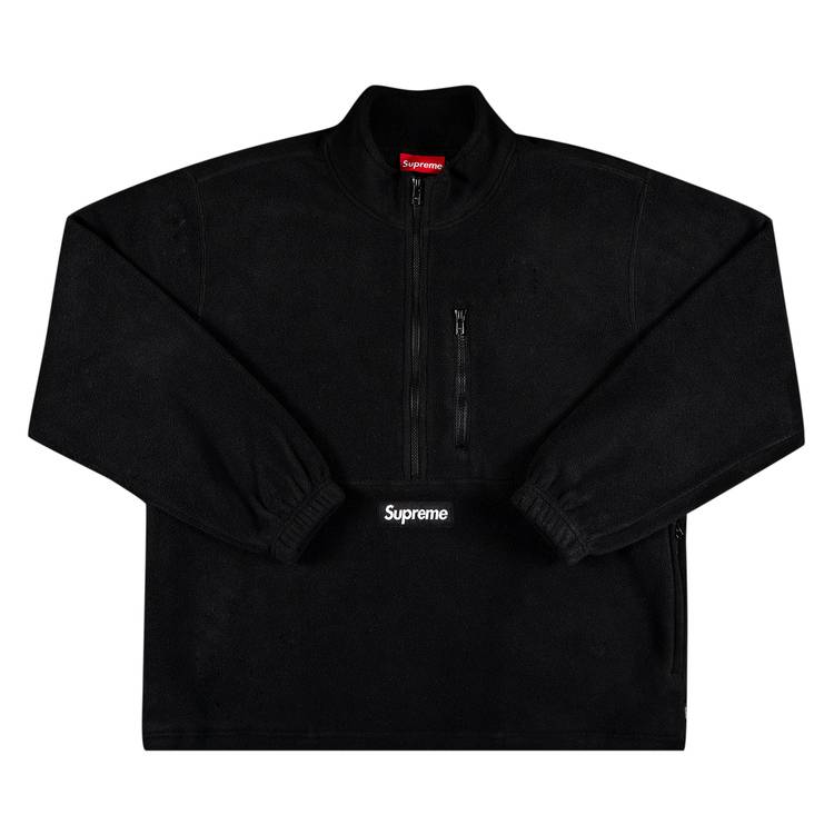 Buy Supreme x Polartec Half Zip Pullover 'Black' - FW20SW53