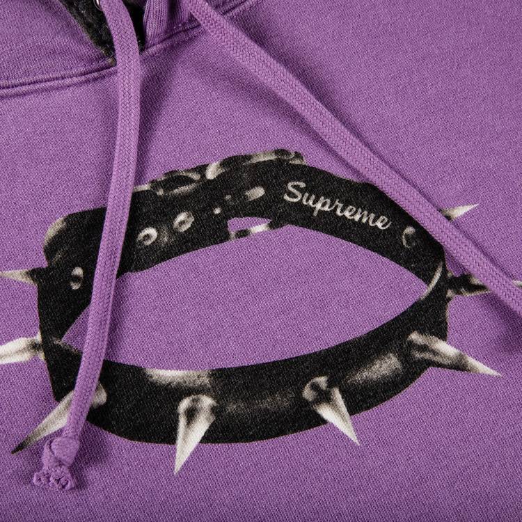 Supreme Studded Collars Hooded Sweatshirt 'Violet'