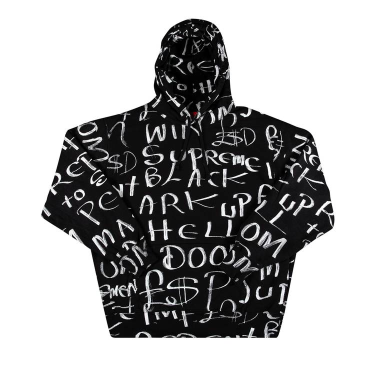 Supreme Black Ark Hooded Sweatshirt 20fw