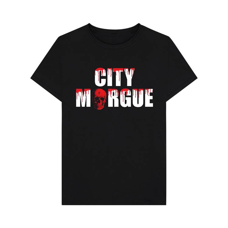 Vlone x City Morgue Dog T-Shirt 'Black'