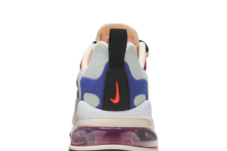 Nike Air Max 270 React Women's Shoes Fossil-Hyper Blue-Black ci3899-200 