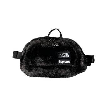 Buy Supreme x The North Face Faux Fur Waist Bag 'Black