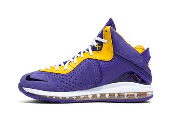 Nike LeBron 8 Lakers 7.5 / Purple