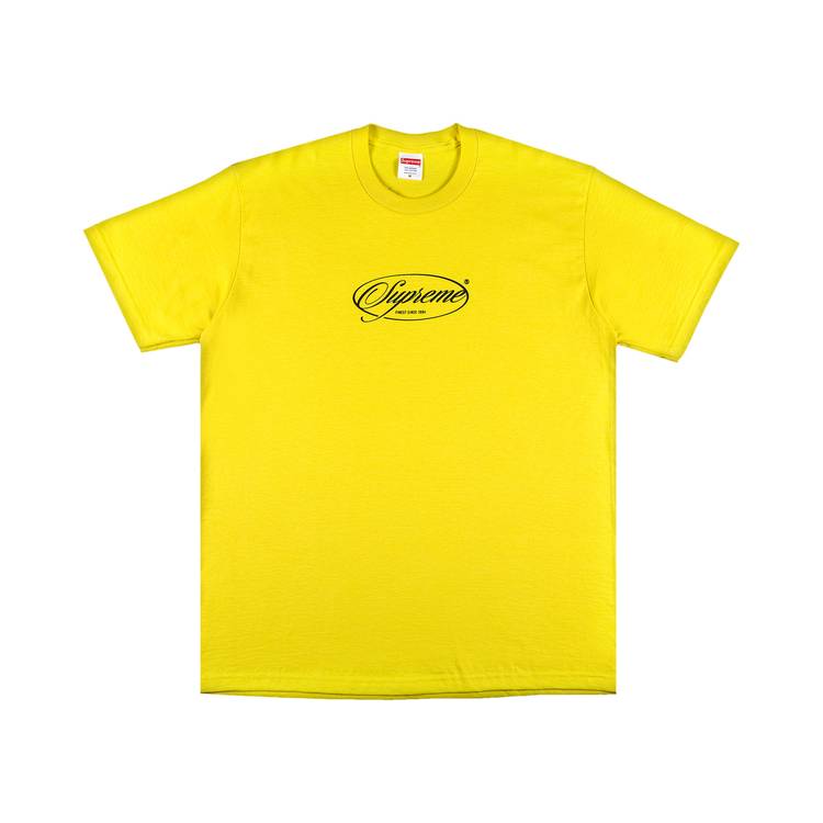 Buy Supreme Classics Tee 'Lemon' - FW20T51 LEMON - Yellow | GOAT CA