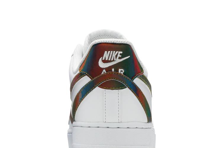 nike air force 1 low misplaced swooshes white multi