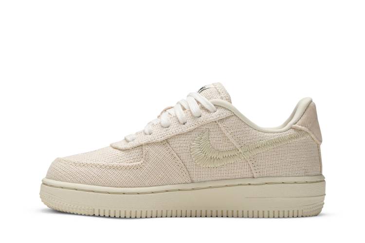 Nike Kids Air Force 1 PS Stussy - Fossil - Stadium Goods