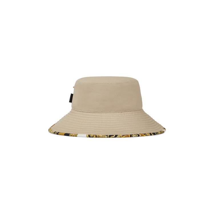 Versace Barocco Print Bucket Hat 'Camel'