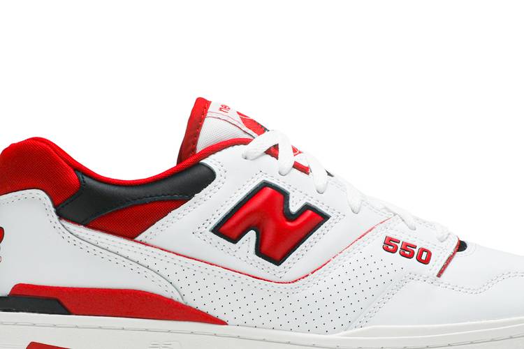 The “White Red” New Balance 550 is an Essential Sneaker! 