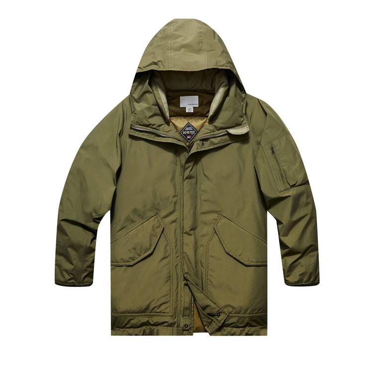 Buy nanamica GORE-TEX Down Coat 'Khaki' - SUBF043 KHAK | GOAT