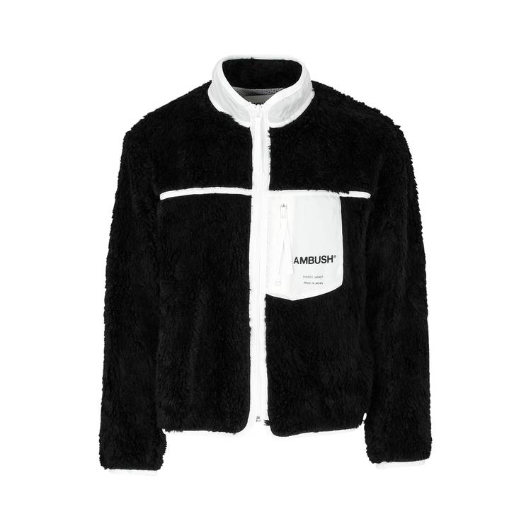 Buy Ambush New Fleece Jacket 'Black' - BMEA001F20FLE001 BLAC