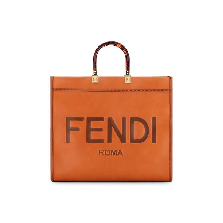 fendi striped sunshine shopper