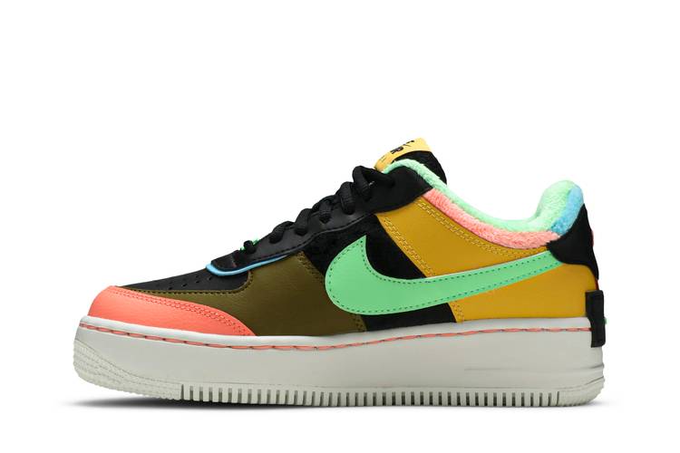 Wmns Air Force 1 Shadow SE 'Solar Flare Atomic Pink'