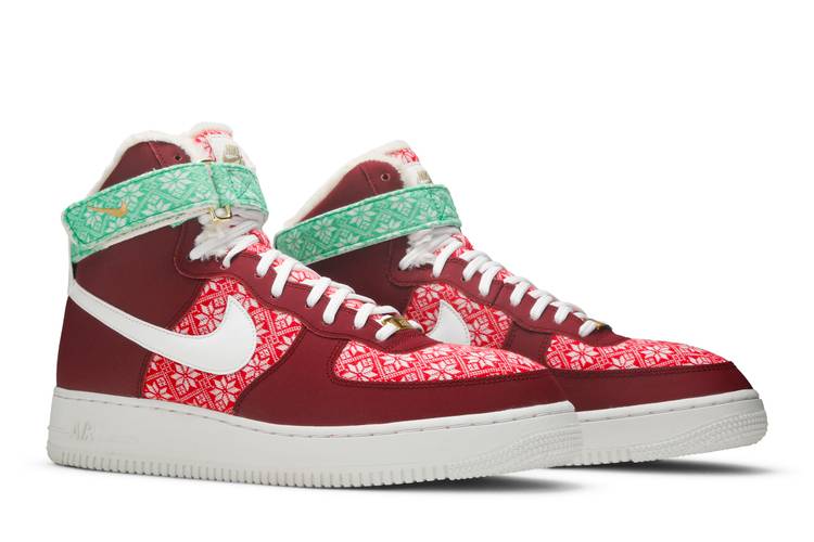 Nike Air Force 1 High Christmas DC1620-600