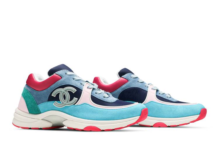 chanel pink sneakers for women