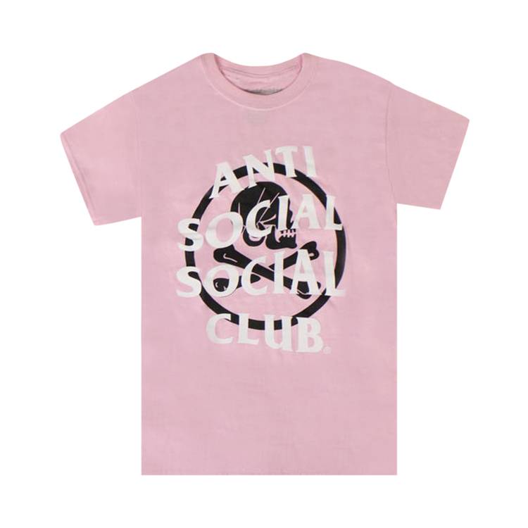 Anti Social Social Club x Neighborhood Cambered T-Shirt 'Pink'