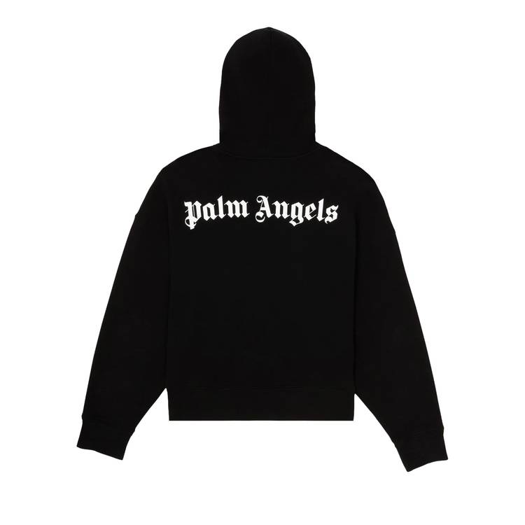 Buy Palm Angels Juggler Pin Up Hoodie 'Black/Pink