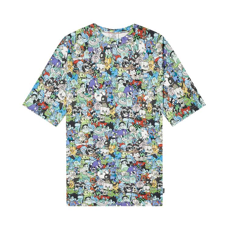 Buy Vetements Cartoon Mania T-Shirt 'Multicolor/Cold