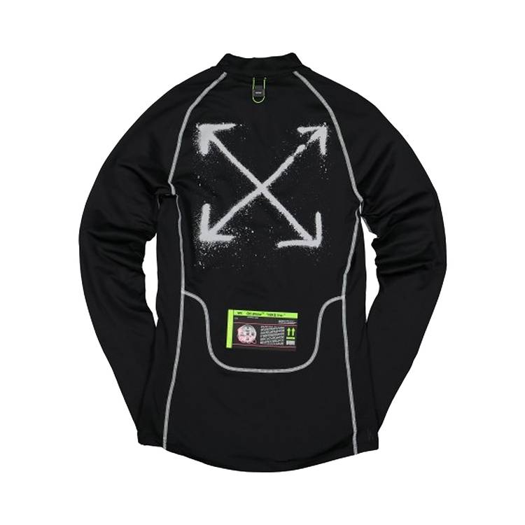 Buy Nike x Off-White Pro Long-Sleeve T-Shirt 'Black' - CN5528 010