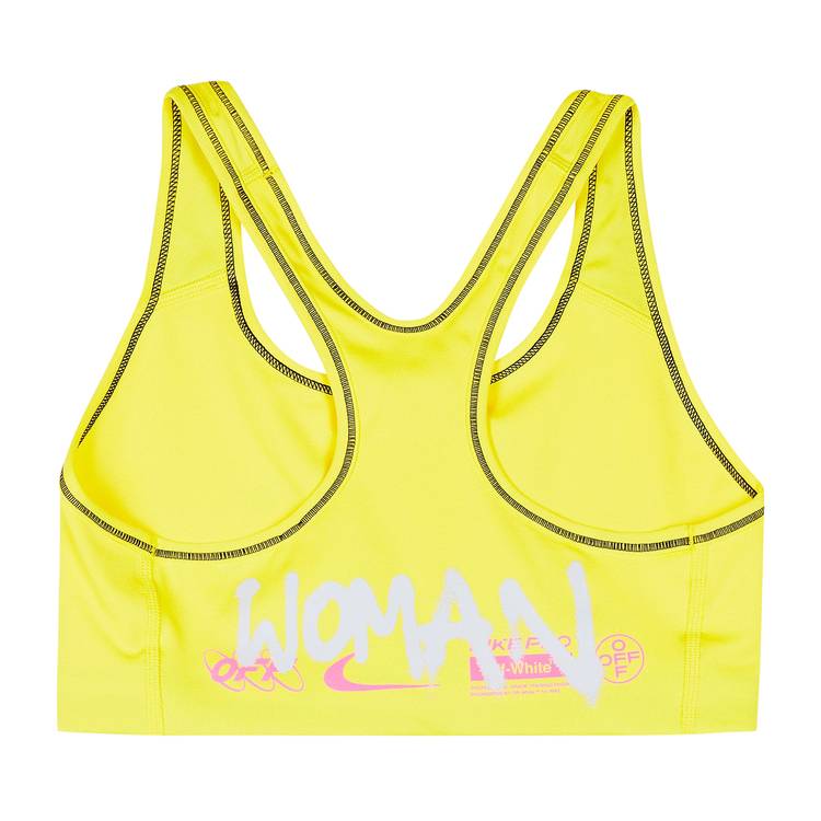 Buy Nike Women's x Off-White Sports Bra 'Opti Yellow' - CN5571 731