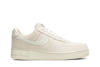 Buy Stussy x Air Force 1 Low 'Fossil' - CZ9084 200 - Cream | GOAT