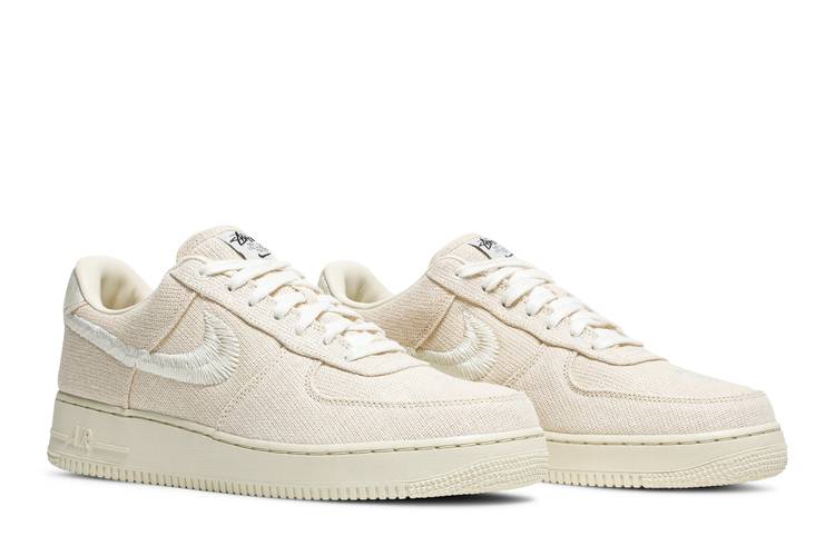 Stussy x Air Force 1 Low 'Fossil' | GOAT