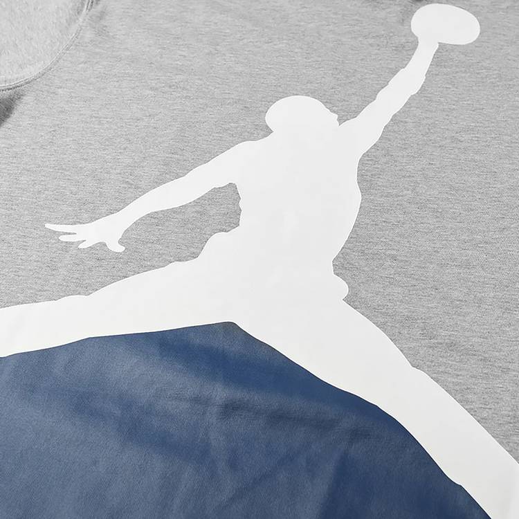 Air Jordan x Fragment T-Shirt Grey Heather/ Navy / Sport Royal