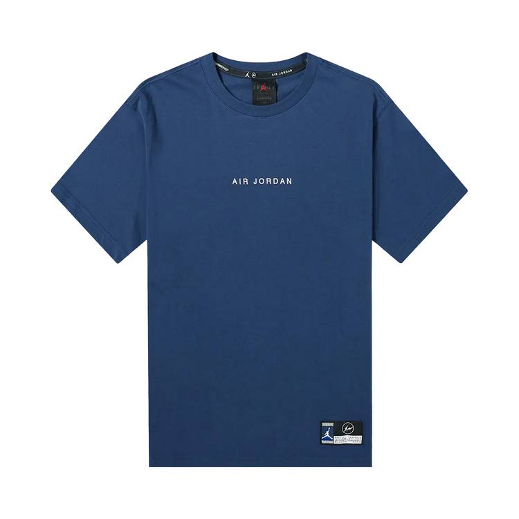 Air Jordan x Fragment T-Shirt 'Navy/Sport Royal/White' DA2985-414