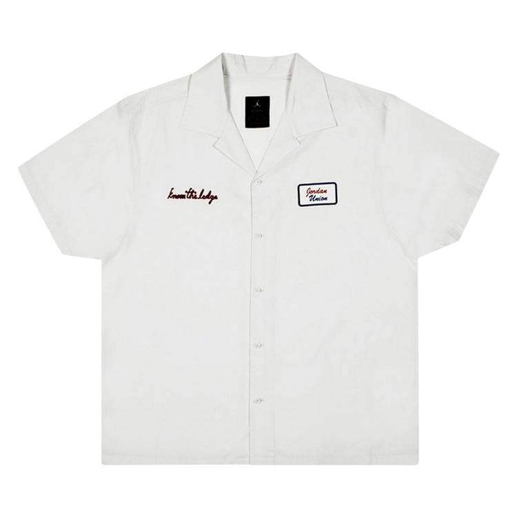 Buy Air Jordan x Union LA Mechanic Shirt 'Platinum' - CV1358 094