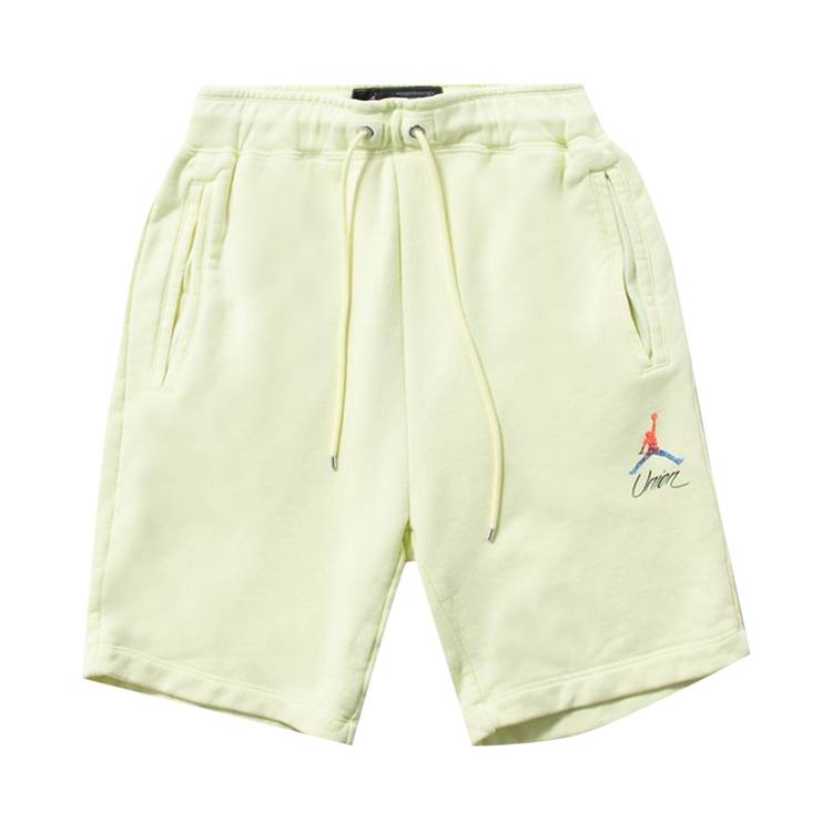 Buy Air Jordan x Union LA Fleece Shorts 'Luminous Green' - CT6494