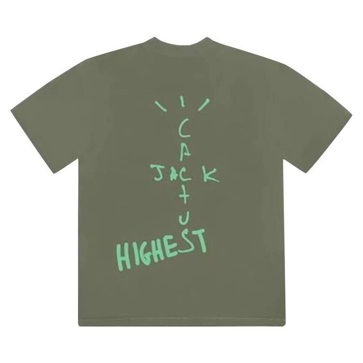 Buy Travis Scott x Nike Air Jordan Highest T-Shirt 'Olive' - 1746